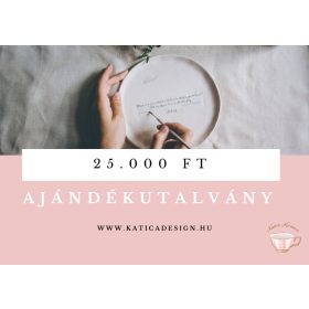 Ajándékutalvány - 25.000 Ft