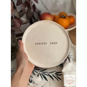 Sütis tányér - Suga Paulina Kollekció