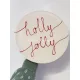 Holly Jolly tányér