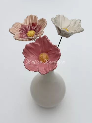 Rózsaszín hibiszkusz csokor - 3 darabos
