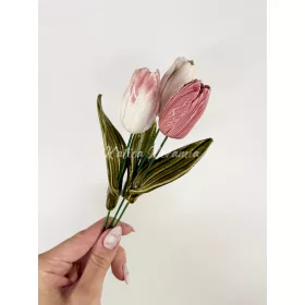 Leveles tulipán csokor -3 darabos