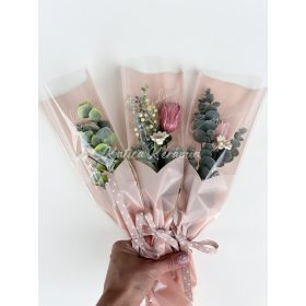 Tulipán csokor díszcsomagolásban