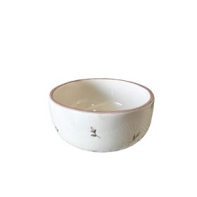 Rózsás müzlis tányér