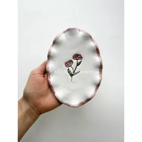 Virágos ékszertartó