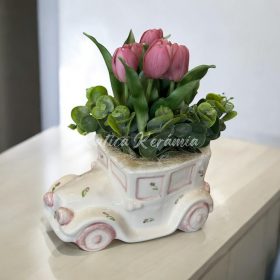 Tavaszi autós asztali dekoráció
