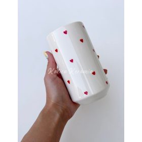 Szívecskés váza/pohár