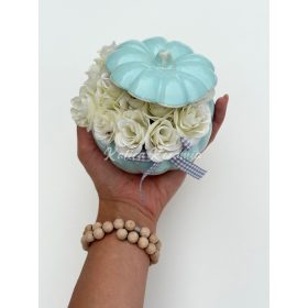 Türkiz tök dekoráció