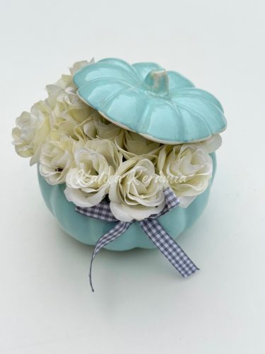 Türkiz tök dekoráció