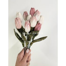 Leveles tulipán csokor - 10 darabos