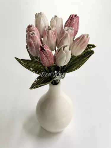 Leveles tulipán csokor - 10 darabos