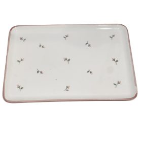 Nagy rózsás tálca