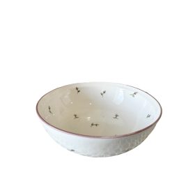 Rózsás mély tányér