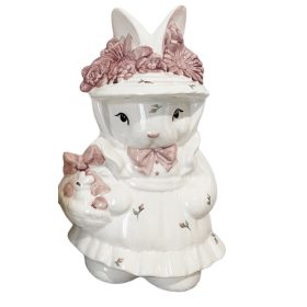 Lány rózsás nyuszi