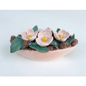 Rózsaszín csónak dekoráció