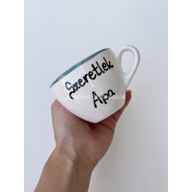 Apa feliratos csésze