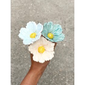 Türkiz hibiszkusz csokor - 3 darabos