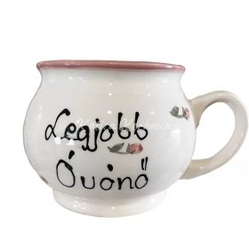 Kerek feliratos bögrék 