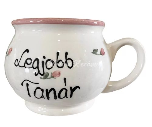 Kerek feliratos bögrék 