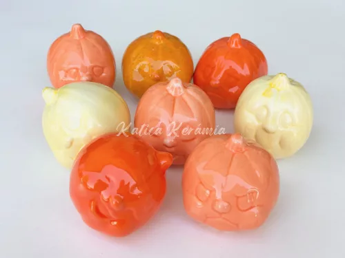 Mázas tök fejek - 8db